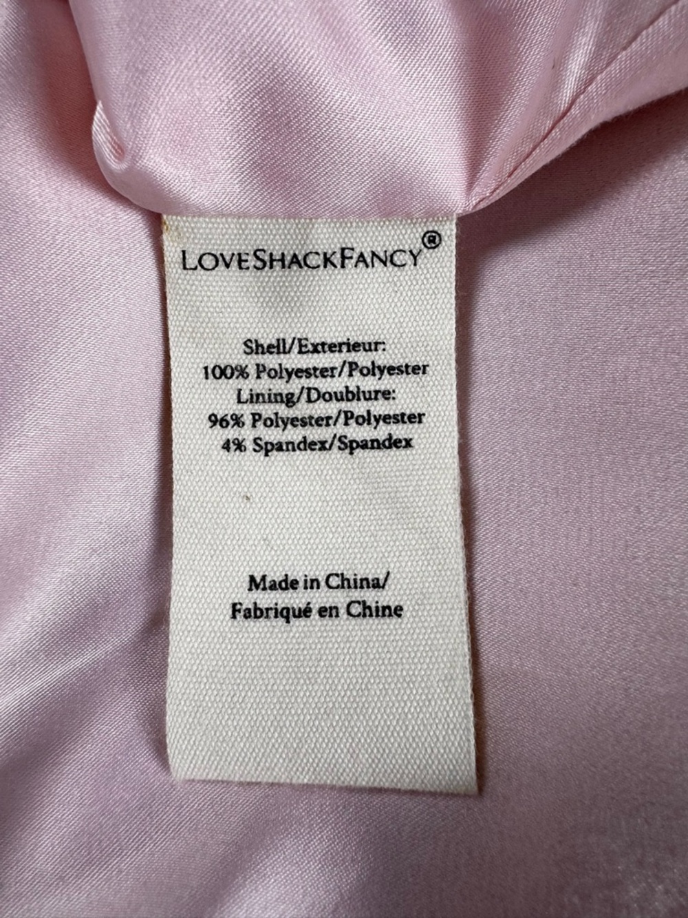 LoveShackFancy Floral Jacquard Bustier Midi Dress Pink Green Ivory Bow Strap 2 - Picture 10 of 12
